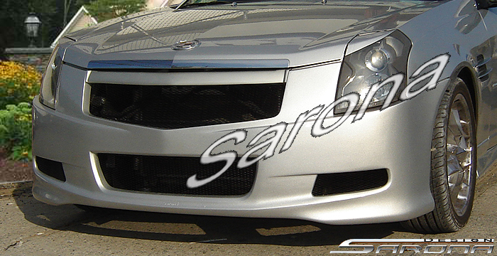 Custom Cadillac CTS Front Bumper  Sedan (2003 - 2007) - $590.00 (Part #CD-002-FB)